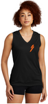 UTV V-NECK TANK - BLACK