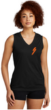 UTV V-NECK TANK - BLACK