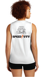 UTV V-NECK TANK - WHITE