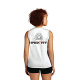 UTV V-NECK TANK - WHITE