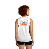 SST V-NECK TANK- WHITE