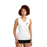 SST V-NECK TANK- WHITE