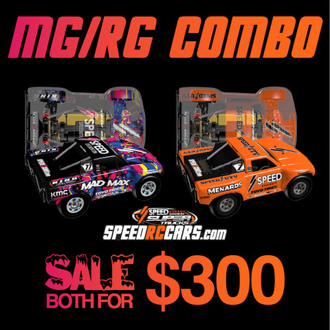 MG/RG SPEED RC CARS COMBO