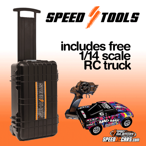 SPEED TOOLS RACE CASE + MAD MAX RC CAR * HOLIDAY COMBO *